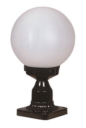 Opviq Lámpara de Pared Exterior Negro y Blanco